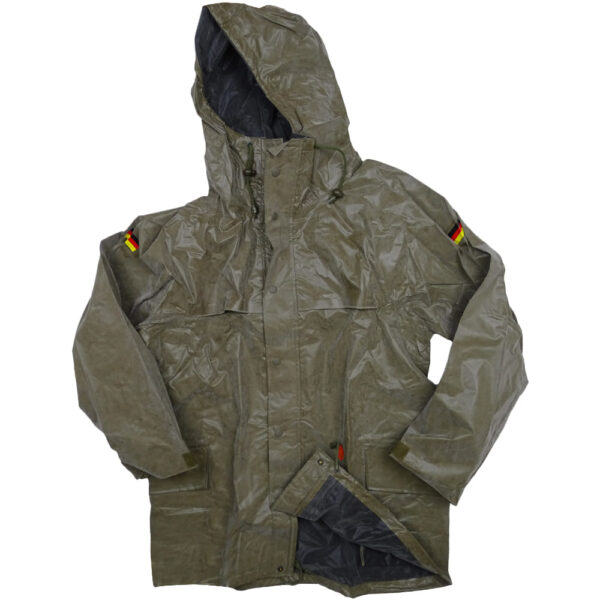 Original Bundeswehr Nässeschutz Gummi oliv | 3 (XL 52-54)