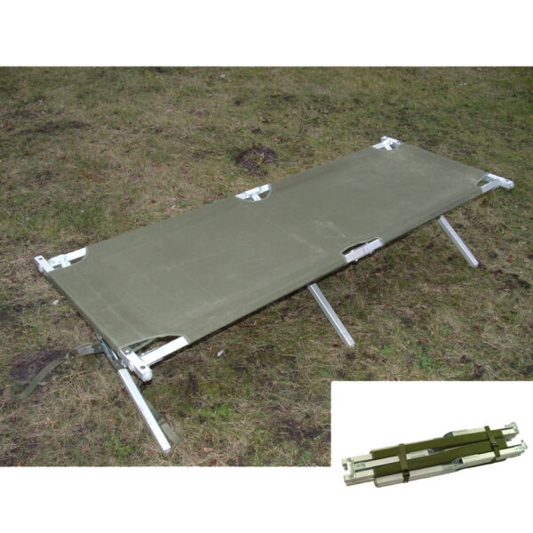 Original US Army Feldbett oliv klappbar bis 150Kg