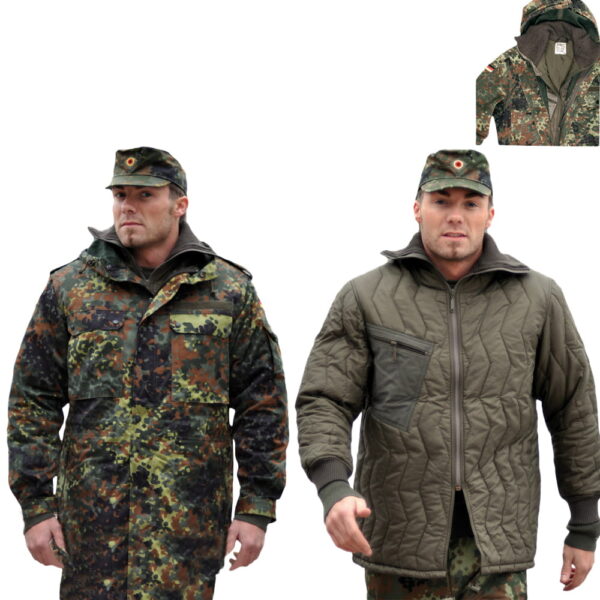 Original Bundeswehr Set Feldparka + Unterziehjacke | 5 (27)