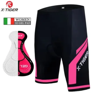 Damen Fahrradshorts 3D Gel gepolstert Rennrad Sommer Outfit