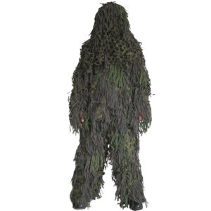 Militär Ghillie Suit Jackal Woodland