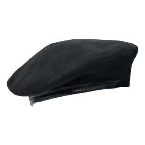 Original Bundeswehr Barett 8-Farben Bw | Schwarz | 53