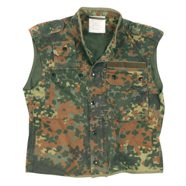 Original Bundeswehr Survival Weste Flecktarn